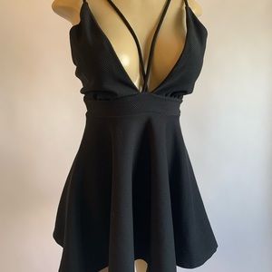 Windsor Strappy Black Dress
